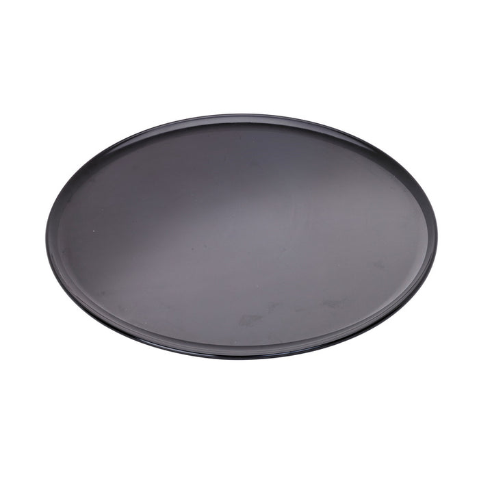 Bandeja/placa negra para pizza de aluminio anodizado Ø406mm - 12Uds