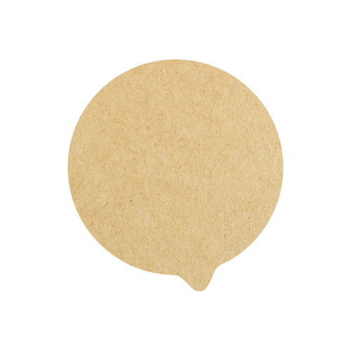 Opercover kraft Ø156mm - 500Uds