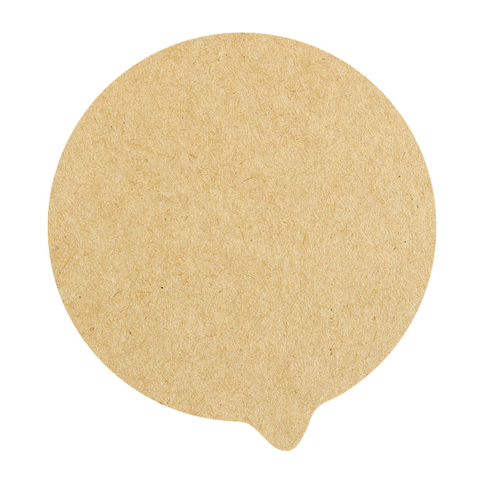 Opercover kraft Ø204mm - 500Uds