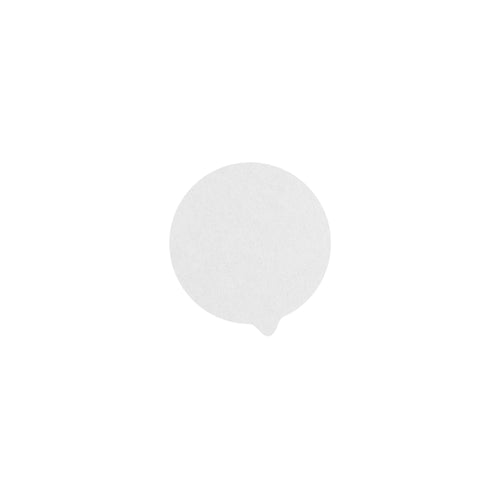 Opercover blanco Ø82mm - 1000Uds