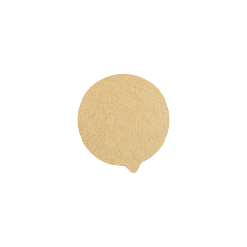 Opercover kraft Ø95mm - 1000Uds