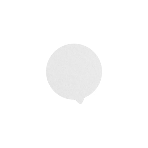 Opercover blanco Ø95mm - 1000Uds