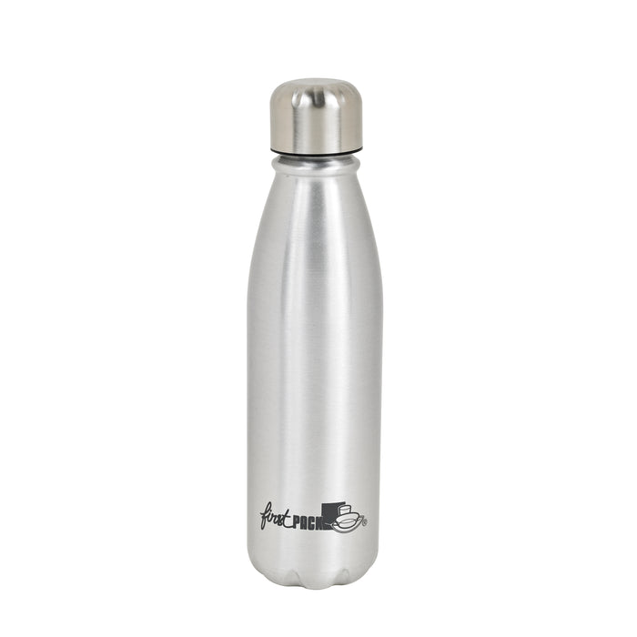 Botella de agua de aluminio Noxbottle con tapón de PP/metal 500ml A245mm - 24Uds