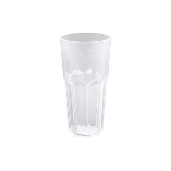 Reppoly vaso facetado de PP reutilizable 240ml A127mm - 12Uds