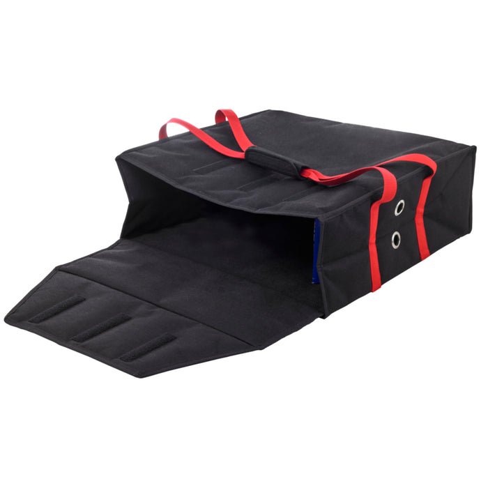 Funda negra para pizza 420x420mm H150mm - 5Uds