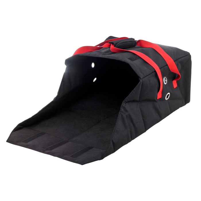 Funda negra para pizza 370x350mm H150mm - 5Uds