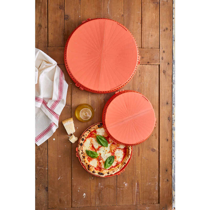 Caja redonda reutilizable para pizza Ø260mm - 2Uds