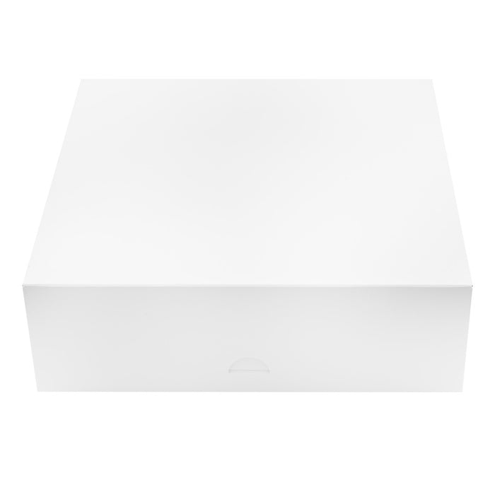 Caja apertivos/snacks cartón blanco 280x260mm A80mm - 25Uds