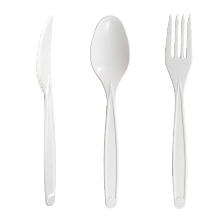 Kit 3/1 cubiertos PLA A180mm - 24Uds