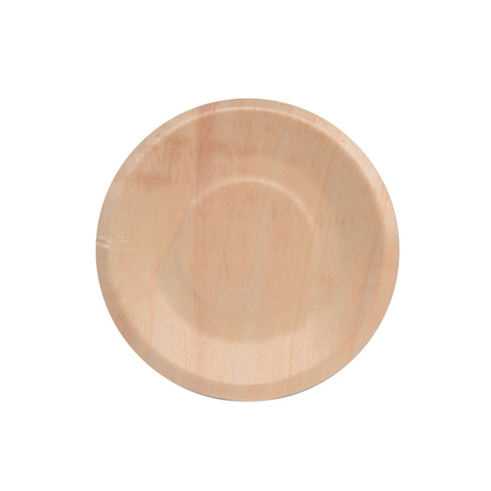 Plato de madera redondo SCANDINAVIE Ø150mm - 20Uds
