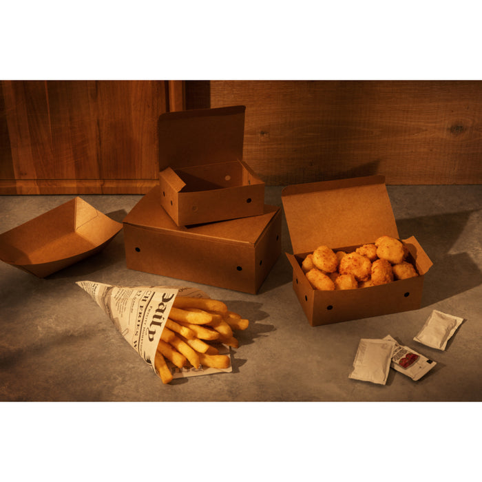 Caja Kraft XL para Nuggets 180x105mm A70mm - 50Uds
