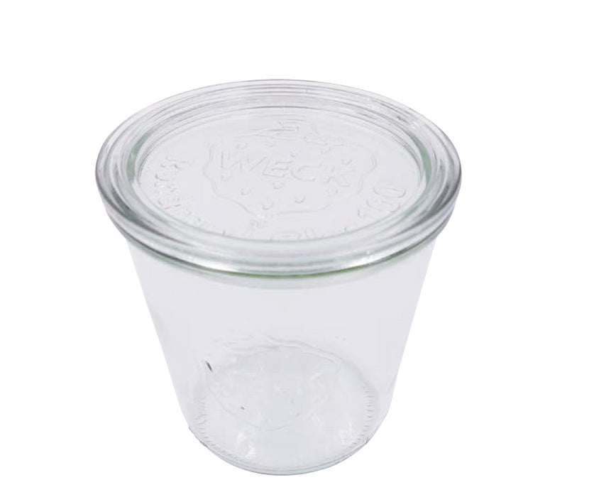 Tarro Bokocook de cristal WECK con tapa de cristal 580ml A110mm - 6Uds