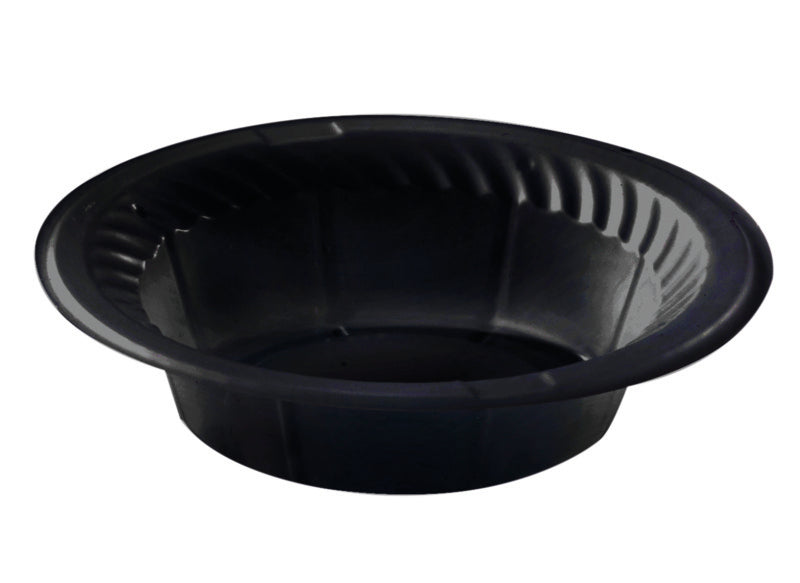 Platito PS negro diam.65m 12ml A15mm - 500Uds