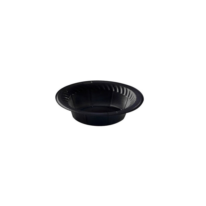 Platito PS negro diam.65m 12ml A15mm - 500Uds
