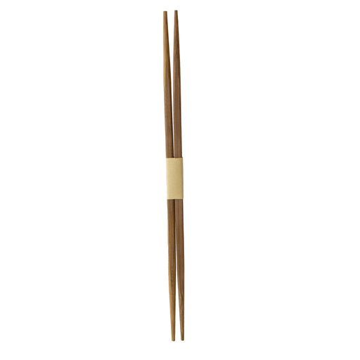 Palillos chinos de bambú empaquetados por 2 unidades A240mm - 100Uds