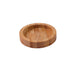 Mini plato redondo de bambú Cheng Color Natural Ø50mm - 24Uds
