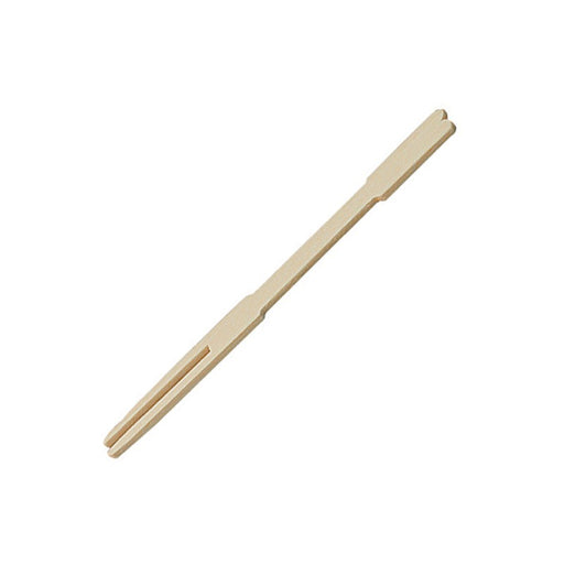Tenedor de palo de bambú A90mm - 100Uds