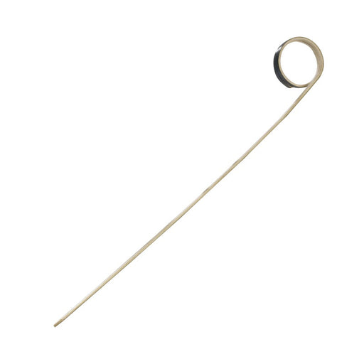 Pinchos de bambú Joyo Rond negros A180mm - 100Uds