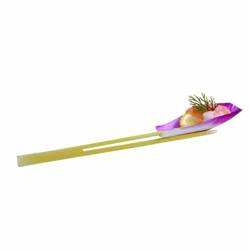 Pincho de bambú Langaku doble ramificado grande A100mm - 100Uds