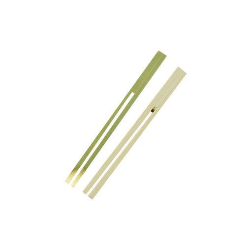 Pincho de bambú Langaku doble ramificado grande A100mm - 100Uds