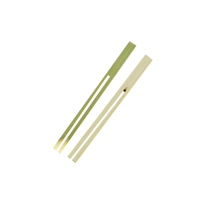 Pincho de bambú Langaku doble ramificado grande A100mm - 100Uds