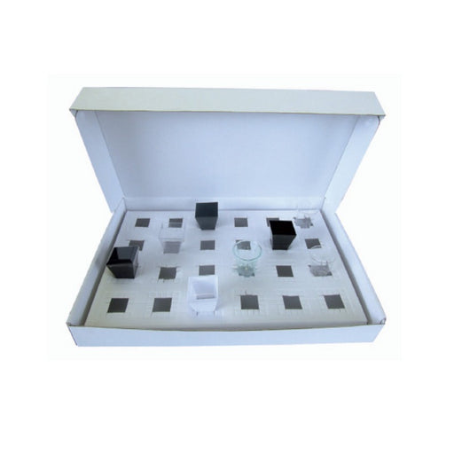 Caja apertivos/snacks cartón blanco 420x280mm A60mm - 100Uds