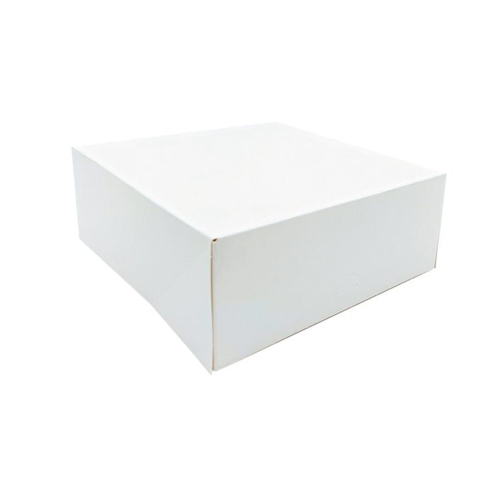 Caja pastelera de cartón blanca 160x160mm A80mm - 50Uds