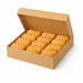 Caja pastelera de cartón kraft 320x320mm A50mm - 50Uds