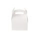 Caja pastelera blanca con asa 110x100x110mm - 50Uds