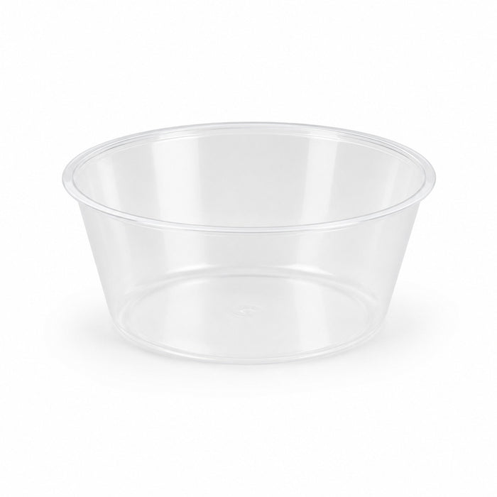 Molde para pastelería translúcido de PS 120ml Ø92mm A27mm - 100Uds