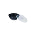 Bol negro redondo PP con tapa transparente 200ml Ø92mm A59mm - 50Uds