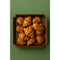 Bandeja rectangular de cartón gobrado decoración efecto madera a doble cara+tapa PET 152,4x203,2mm A50,8mm - 50Uds