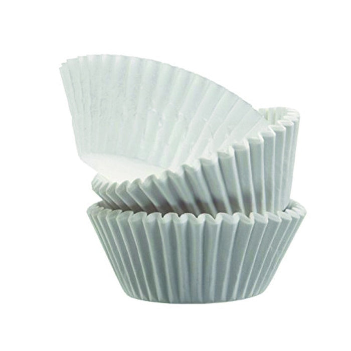 Molde redondo para horneado de papel blanco antigrasa Ø33mm A21mm - 1000Uds