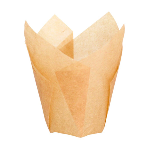 Papel kraft tulipa de cocción 60mm 175x175mm - 100Uds