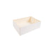 Caja pastelera blanca sin tapa 180x120mm A50mm - 100Uds