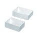 Caja pastelera blanca sin tapa 200x130mm A50mm - 100Uds