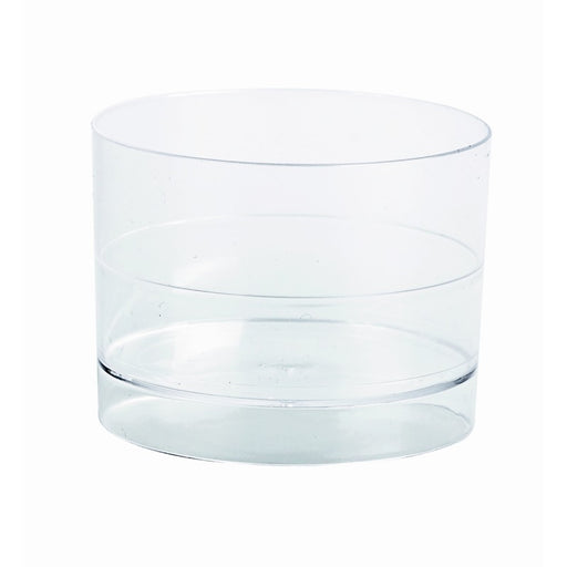 Vasito redondo transparente BODEGA en PS 60ml Ø40mm A40mm - 15Uds