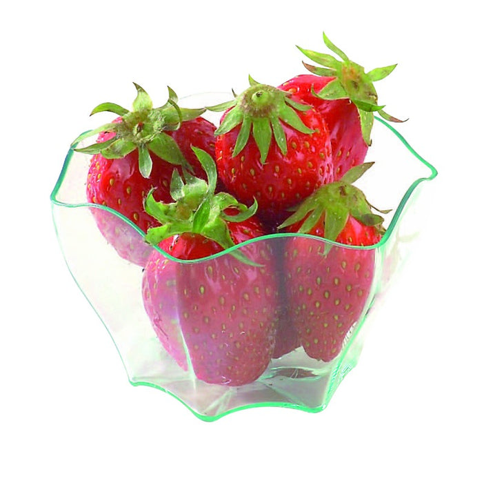 Vasito para degustación flor transparente DEVA en PS 60ml 60x55mm A47mm - 12Uds