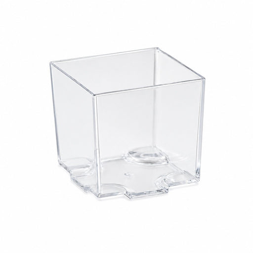 Vasito para degustación transparente KARA en PS 60ml 45x45mm A43mm - 20Uds