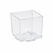Vasito para degustación transparente KARA en PS 60ml 45x45mm A43mm - 20Uds