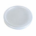 Tapa plana translúcida PP Ø47mm - 1000Uds