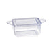 Mini cazuela con asas en PS 75ml 96x50mm A35mm - 24Uds