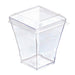 Tapa PET transparente plana y cuadrada Taiti para 209MBTAITI 46x46mm A10mm - 200Uds