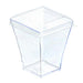 Tapa PET transparente plana y cuadrada Taiti para 209MBTAITI 46x46mm A10mm - 200Uds