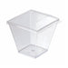 Tapa Zeno transparente plana y cuadrada PET 65x65mmpara 209MBZENO10 - 200Uds