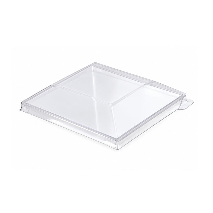 Tapa Zeno transparente plana y cuadrada PET 65x65mmpara 209MBZENO10 - 200Uds