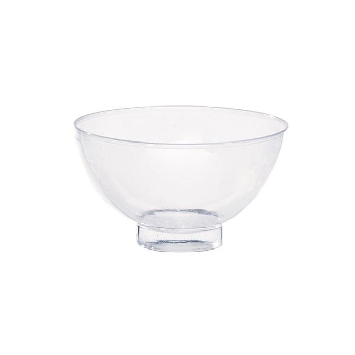 Mini bol transparente MILOU en PS 60ml A38mm - 12Uds