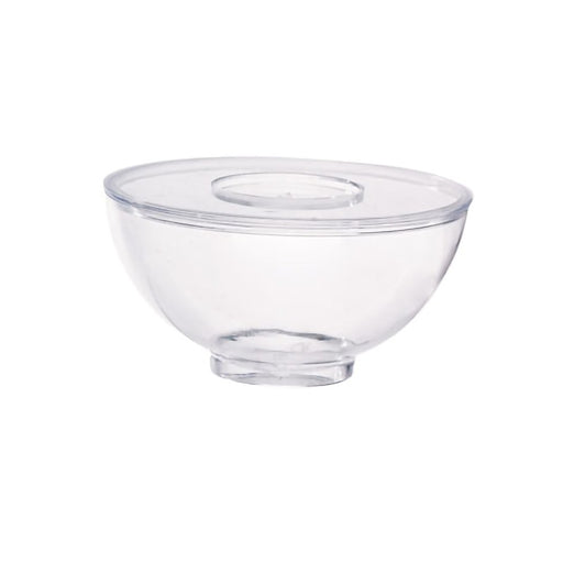 Mini bol transparente MILOU en PS 90ml A40mm - 12Uds