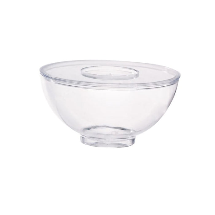 Mini bol transparente MILOU en PS 90ml A40mm - 12Uds