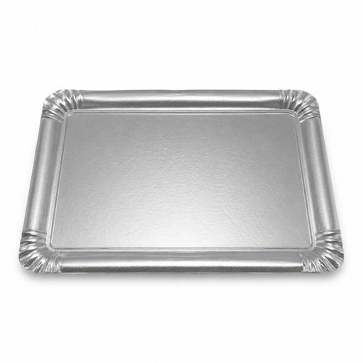 Bandeja doble cara plata (interior) y oro (exterior) 280x190mm - 25Uds